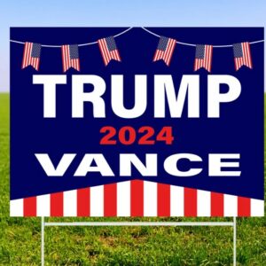 Trump 2024 Vance Yard Sign, Donald Trump 2024, Yard Signs, Vote 2024, Election Sign, Vote For Trump, Trump 2024, Republican Yard Sign2