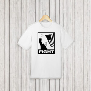 Trump Fight White T-Shirt US