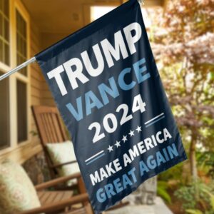 Trump Vance 2024 Flag, Make America Great Again, Donald Trump for President Flag, Political Yard Flags, Election 2024 Garden and House Flags1