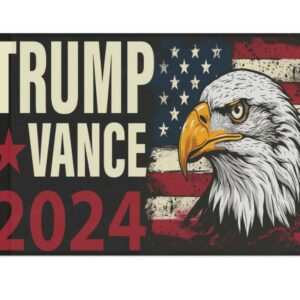 Trump Vance 2024 Flag, Trump Vance Election Car Flag, JD Vance Campaign Boat Flag, Support Trump Vance President House Flag, JD Vance Merch