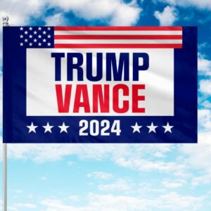 Trump Vance 2024 Flag, Trump Vance Flag, Trump For President, Republican Flag, USA President Election 2024 Flag