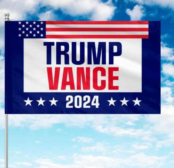 Trump Vance 2024 Flag, Trump Vance Flag, Trump For President, Republican Flag, USA President Election 2024 Flag