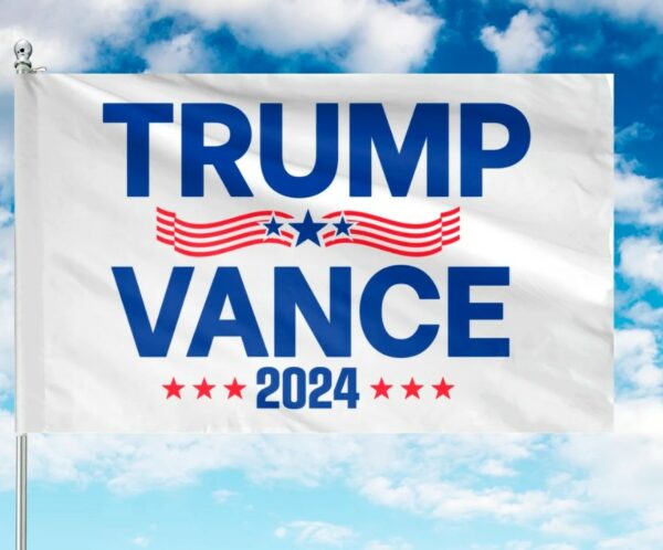 Trump Vance 2024 Flag, Trump Vance Flag, Trump For President, Republican Flag, USA President Election 2024 Flag