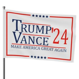 Trump Vance 2024 Flag, Trump Vance House Flag, Trump JD Vance 2024 Election Flag, Campaign Flag for Home, 36X24 Yard Flag, Trump Flag3