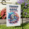 Trump Vance 2024 Garden Banner, Take America Back, Patriotic Yard Decor, American Flag Garden Sign, 12x18 Yard Flag, Political Yard Sign