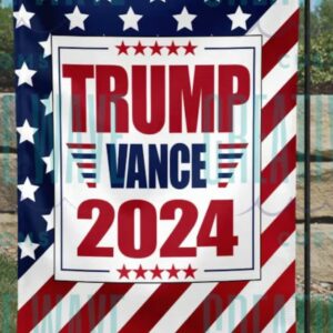 Trump Vance 2024 Garden Flag 12x18