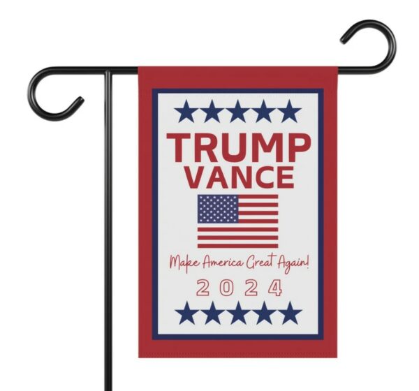 Trump Vance 2024 Garden Flag Trump Flag Trump 2024 MAGA Garden Flag Republican Yard Flags Trump Flag