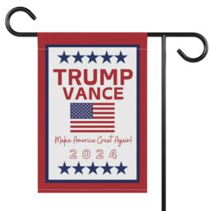 Trump Vance 2024 Garden Flag Trump Flag Trump 2024 MAGA Garden Flag Republican Yard Flags Trump Flag1