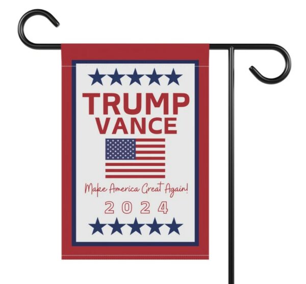 Trump Vance 2024 Garden Flag Trump Flag Trump 2024 MAGA Garden Flag Republican Yard Flags Trump Flag1