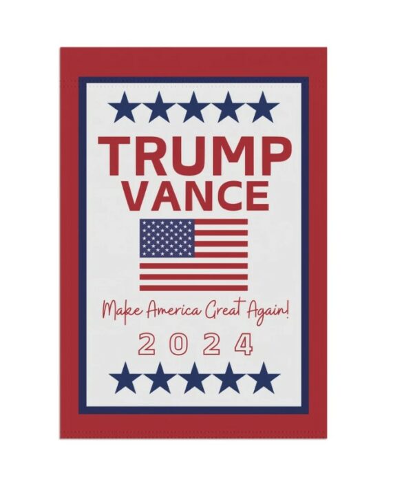 Trump Vance 2024 Garden Flag Trump Flag Trump 2024 MAGA Garden Flag Republican Yard Flags Trump Flag2