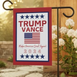 Trump Vance 2024 Garden Flag Trump Flag Trump 2024 MAGA Garden Flag Republican Yard Flags Trump Flag3