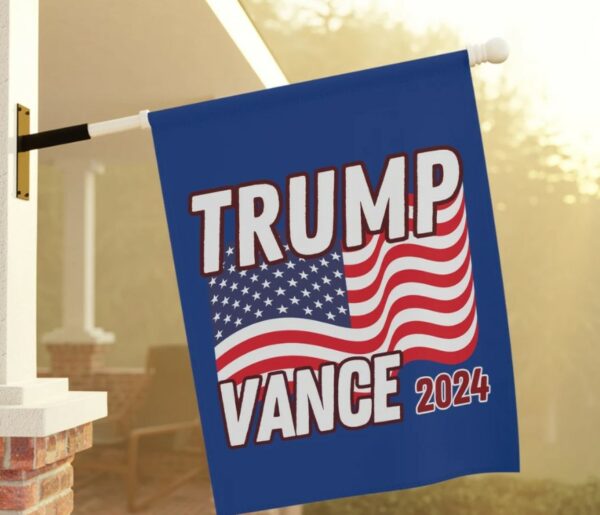 Trump Vance 2024 Garden Flag, Trump Vance American flag banner, Trump JD Vance Garden flag, Trump garden banner, Trump 2024 Decor,Trump Flag1