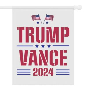 Trump Vance 2024 Garden & House Banner Flag1