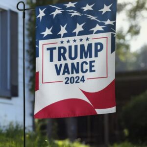 Trump Vance 2024 MAGA - Premium Yard Garden Flag 12x17 Double-Sided