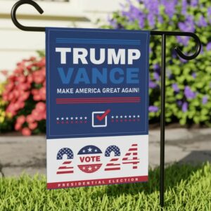 Trump Vance 2024 Rally Garden Flag, Trump Vance 2024 America Lawn Flag Trump For President House Flag Take America Back Lawn Rally Yard Flag2