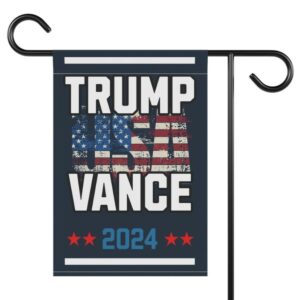 Trump Vance 2024 Republican Presidential Election Garden & House Flag Banner2