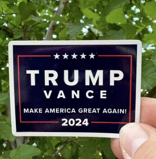 Trump Vance 2024 Sticker