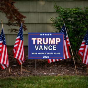 Trump Vance 2024 Yard Sign US