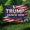 Trump Vance 2024 Yard Sign Donald Trump 2024 JD Vance 2024 President Vice President Yard Sign Republican Yard Sign BYHO10