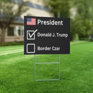 Vote Trump Vance 2024 Yard Sign, Donald Trump For President 2024