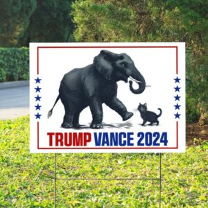 Trump Vance 2024 Yard Sign, MAGA Yard Sign, Republican Garden Sign, President Election 2024, Donald Trump Lawn Sign, Anti Harris Yard Sign