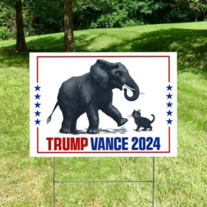 Trump Vance 2024 Yard Sign, MAGA Yard Sign, Republican Garden Sign, President Election 2024, Donald Trump Lawn Sign, Anti Harris Yard Sign1