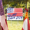 Trump Vance 2024 Yard Sign, Political Campaign Sign,Outdoor Trump