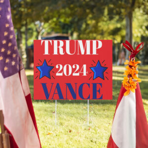 Trump Vance 2024 Yard Sign, President Trump Yard Sign, Custom 2024 Election Sign, Take America Back