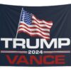 Trump Vance Election Flag with Waving Flag Design Interior