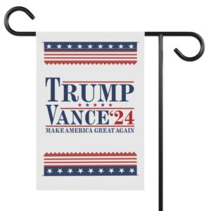 Trump Vance Flag, Trump Garden Flag, Trump 2024 Garden Flag, MAGA Garden Flag, Republican Yard Flags, Political Home Banner, Trump Flag