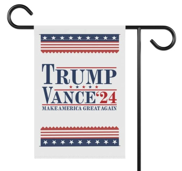 Trump Vance Flag, Trump Garden Flag, Trump 2024 Garden Flag, MAGA Garden Flag, Republican Yard Flags, Political Home Banner, Trump Flag