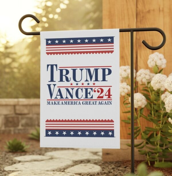 Trump Vance Flag, Trump Garden Flag, Trump 2024 Garden Flag, MAGA Garden Flag, Republican Yard Flags, Political Home Banner, Trump Flag2