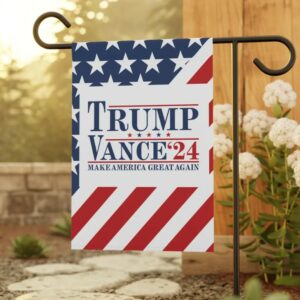 Trump Vance Flag, Trump Garden Flag, Trump 2024 Garden Flag, MAGA Garden Flag, Republican Yard Flags, Political Home Banner, Trump Flag3