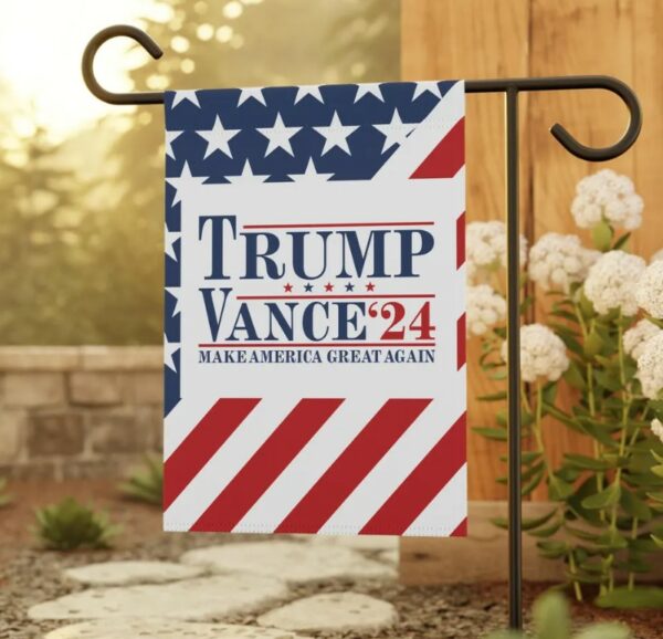 Trump Vance Flag, Trump Garden Flag, Trump 2024 Garden Flag, MAGA Garden Flag, Republican Yard Flags, Political Home Banner, Trump Flag3