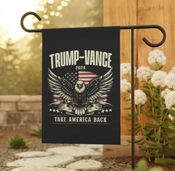 Trump Vance Garden Banner, Donald Trump Flag, Trump Vance Flag, Trump For President 2024, Trump 2024, Trump Vance 2024, Take America Back2