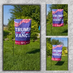 Trump Vance Garden Flag Trump 2024 Flags Maga Flag Trump House Flag 2