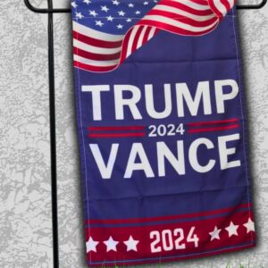 Trump Vance Garden Flag Trump 2024 Flags Maga Flag Trump House Flag