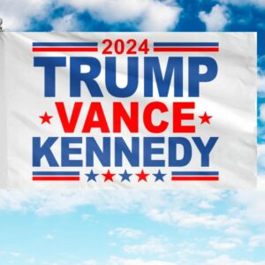 Trump Vance Kennedy 2024 Flag, Trump Vance Kennedy Flag, Trump For President, Republican Flag, USA President Election 2024 Flag