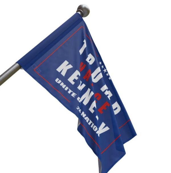 Trump Vance Kennedy 2024 Unite Our Nation Flag Patriotic Campaign Flag Available in 3 Sizes1