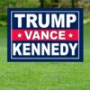 Trump Vance Kennedy Yard Sign, Trump Vance Yard Sign, Republican Garden Sign, President Election 2024, Political Lawn Sign1