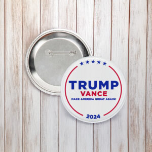 Trump Vance Make America Great Again Button