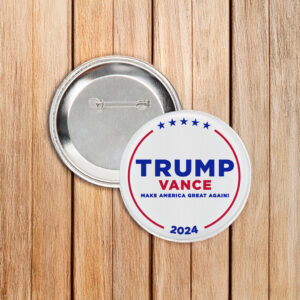 Trump Vance Make America Great Again Buttons US