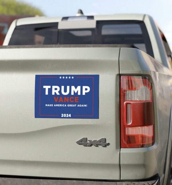 Trump Vance Make America Great Again Car Magnet