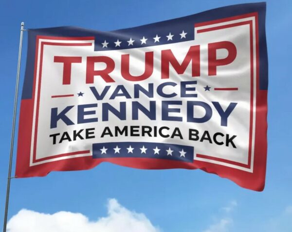 Trump Vance RFK Jr 2024 FlagPresident '24 FlagTrump Vance Kennedy FlagTrump Kennedy FlagTrump Vance Kennedy Flag OGVI11