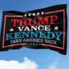 Trump Vance RFK Jr 2024 FlagPresident '24 FlagTrump Vance Kennedy FlagTrump Kennedy FlagTrump Vance Kennedy Flag OGVI12