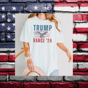 Trump Vance Shirt, Trump Vance 2024 Shirt, Trump 2024 Shirt, American Flag Shirt, Trump Vance Flag Shirt, Patriotism Shirt