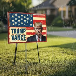 Trump Vance Yard Sign 2024 Election Support Sign Printable Trump Yard Sign Vance for Senate Sign Pro-Trump Yard SignDigital Download1