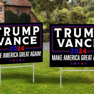 Trump Vance Yard Sign, Donald Trump, Vote Yard Sign, Trump Sign, Vote Lawn Sign, Trump For President, Political Lawn Sign, Patriotic Sign1