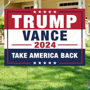 Trump Vance Yard Sign, Trump Vance 2024 Save America Yard Sign, Donald Trump Campaign Sign, 2024 Election Sign, Trump 2024 Yard Sign1