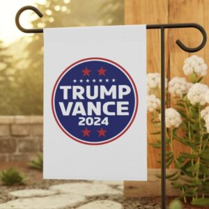 Trump Vance flag, Political Election, 2024, Vote Trump Vance Garden & House Banner